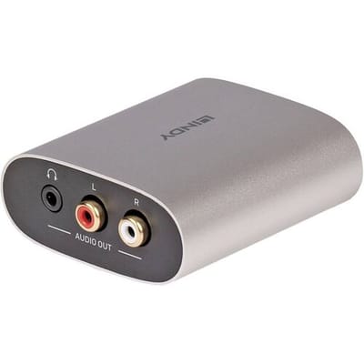 Adapter RCA naar HDMI LINDY 38363 Zilverkleurig