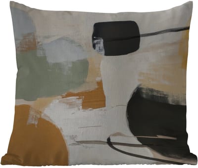 Tuinkussen - Paint - Abstract - Kleuren - 40x40 cm - Weerbestendig