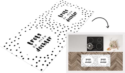 Keukenloper - Loper keuken - Cadeau Dochters - Quotes - Tekst - Trots op mijn Dochter - Spreuken - 120x50 cm - Keukenloper vinyl