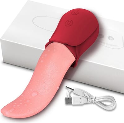 De Leverancier® - Vibrator - Clitoris Stimulator - Tong - Realistisch - 10 snelheden - 90 minuten batterijduur - Sextoys voor vrouwen en mannen