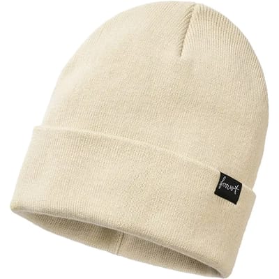 FORVERT - Maverick Rib Beanie Muts - Gebroken wit