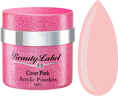Beauty Label Acrylic Powders - Cover Pink 40g