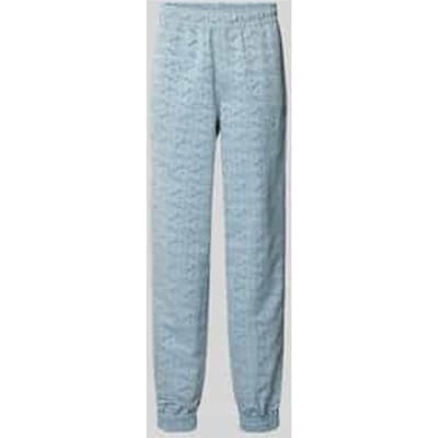 Sweatpants met all-over motief