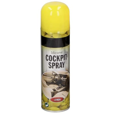Dunlop Silicone Cockpitspray - Geel - 225ml - LEMON