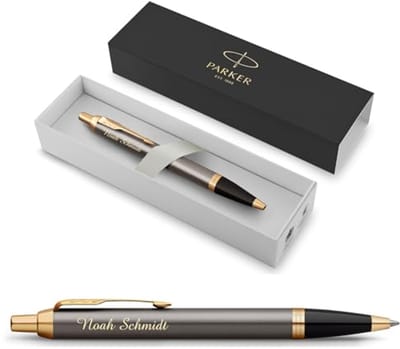 Premium Balpen met Gravure - Gepersonaliseerd Cadeau voor Jubileum, Verjaardag en Meer