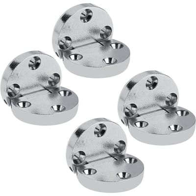4 pièces Charnières à rabat en alliage de zinc pour tables pliantes Tables à abattant Accessoires de meubles Capacité de charge élevée