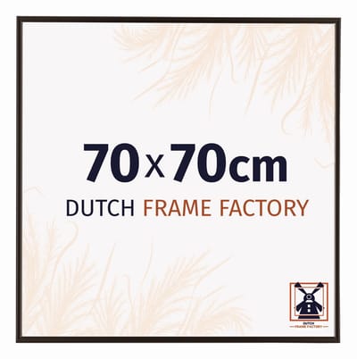 Fotolijst 70x70 cm - Kunststof - Antraciet - Easy