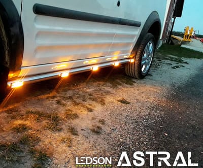 Markeringslicht - Ledson - Astral - 3.1 - 7.9cm - Smoke - Wit - 12V-24V