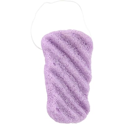 Lang Golf Type Groot Formaat Lichaam Konjac Was Gezicht Flutter Natuurlijke Gezichts Lichaamsverzorging Sponzen Droog 03# pink