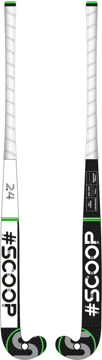 Scoop #13 Hockeystick - Mid Bow - 50% Carbon - Hockeystick Senior - Outdoor - 36,5 Inch