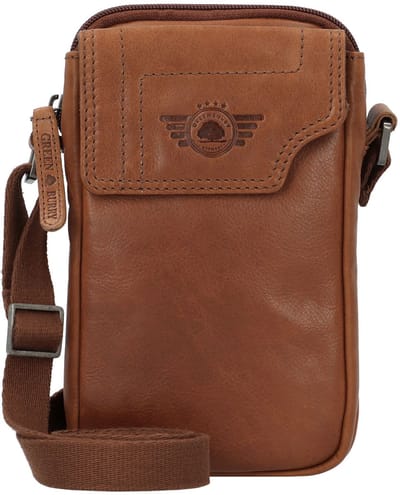 Greenburry Vintage Crossbody tas Leder 13 cm - Jongens - natur