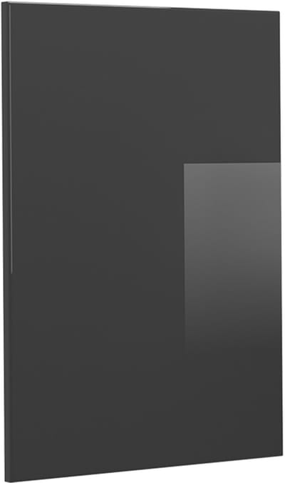 Vicco R-Line Keukenfront – 44.6 x 59 cm meubelfront voor de hangkast Antraciet Hoogglans