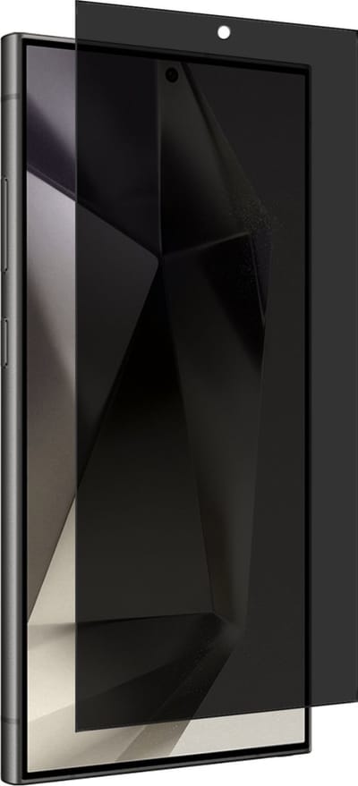 Screenprotector - Geschikt voor Samsung Galaxy S24 Ultra - Privacy Filter - Gehard Glas - Beschermglas - Tempered Glass - Screen Protector