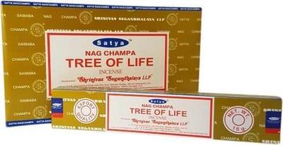 Satya Nag Champa Tree of Life wierook 12 x 15 gram