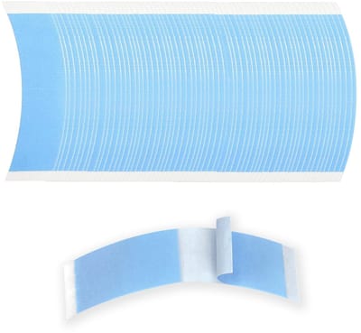 60 Stuks Extra Sterke Onzichtbare Waterdichte Lace Wig Tape 2.2 x 7.5 cm voor Perfecte Haarverlengingen en Pruikbevestiging