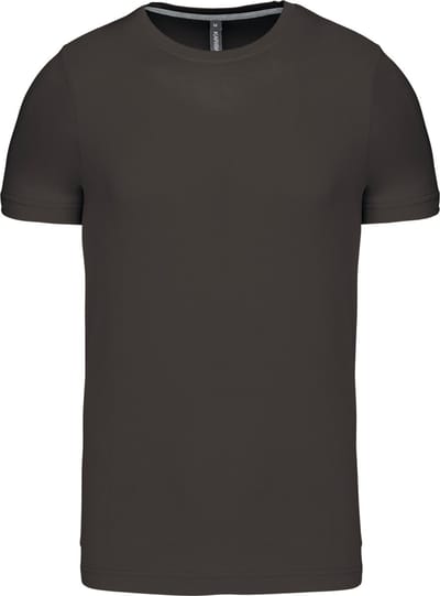 Kariban T-shirt ronde hals korte mouwen K356 - Dark Grey - 3XL
