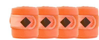 Kentucky Horsewear - Polar Fleecedeken Bandages - Velvet - Orange