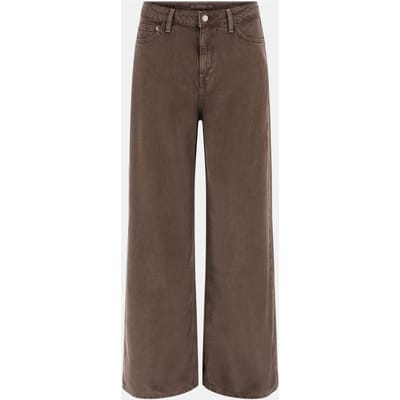GUESS Eco Bellflower Washed Taupe Multi Taglia: W28L32 | Pantaloni Outlet | Donna | Nero