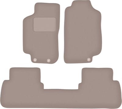 Beige veloursmatten voor: Saab 9-5 I stationwagen, sedan (1997-2009)