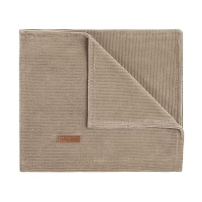 Baby's Only Ledikantdeken - Baby deken Sense - Dekentje voor jongens en meisjes - 1.6 TOG - 100x135 cm - Clay - Zachte rib corduroy stof