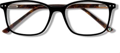 Ear2Ear 02402 Plymouth leesbril +1.50 mat zwart montuur, bruin gevlekte poot