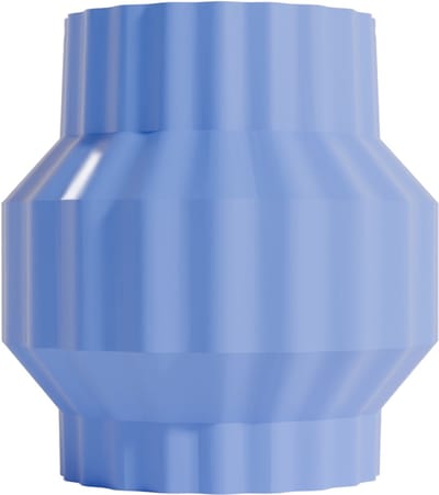 Fiastra Ferrara 16 cm keukengereihouder - spatelpot - aanrecht organizer - blauw