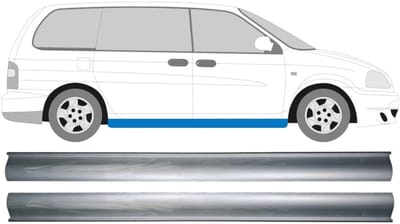 Reparatie dorpel voor Kia Carnival 1998-2006 / Links = Rechts / Set