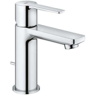 GROHE Lineare New Wastafelkraan XS - Extra lage uitloop - Met trekwaste - Energiebesparend - Chroom