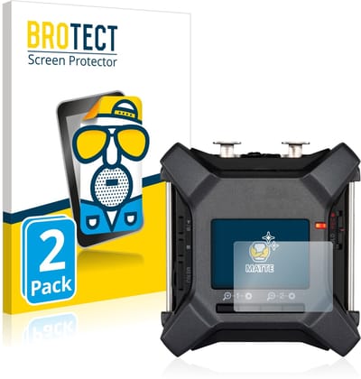 BROTECT - Screenprotector voor Zoom F3 field recorder - Folie Beschermfolie matte 2 Stuks