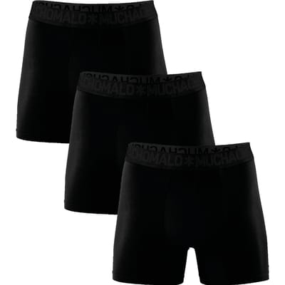 Muchachomalo Boxershort Heren – 3 Pack – 95% Bamboe – Zachte Boxershort– Kleding – Heren Ondergoed – Onderbroeken Heren