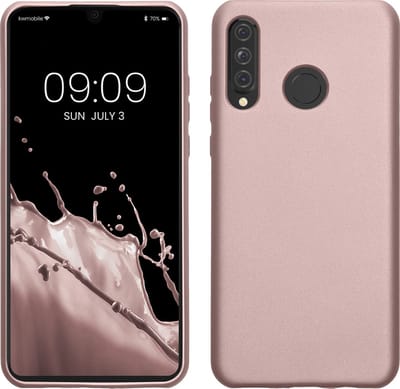 kwmobile telefoonhoesje geschikt voor Huawei P30 Lite - Hoesje voor smartphone - Back cover in metallic arctische bes