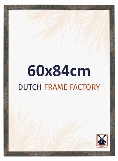 Fotolijst 60x84 cm - MDF - Geoxideerd Metaal - Benno