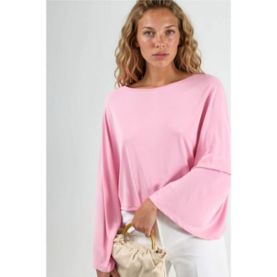 Losse Fit Bootneck Blouse