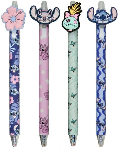 Uitwisbare Gelpen met Lilo & Stitch-Topper