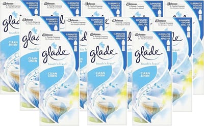 Luchtverfrisser Navullingen Clean Linen 10 ML - Pack van 12