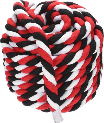 Katoenen Touw - Gedraaid Touw - Ambachten en Decoratie - Drie-strengs Twist - 1 Inch x 50 Voet