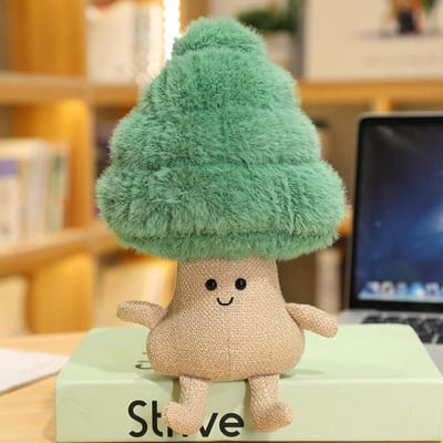 Levensecht Pluche Pijnboom Speelgoed Knuffel Geluksbamboe Potplant Decor Boekenplank Bureau Raamdecoratie Cadeau