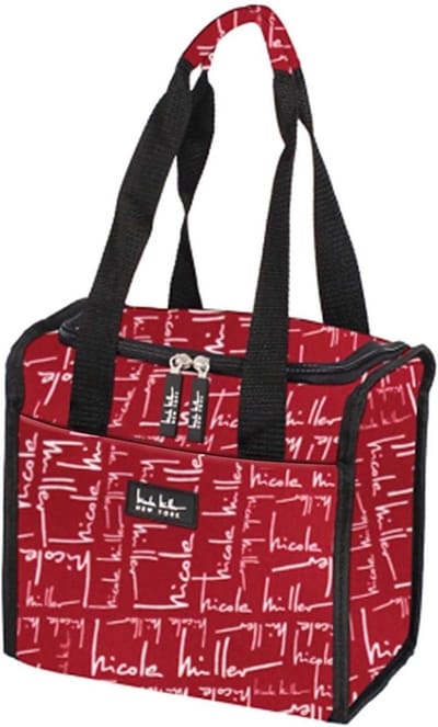 Geïsoleerde Lunchbox - Draagbare Koeltas - Lunch Meenemen - Extra Ruim Interieur - 11 Inch - Rood