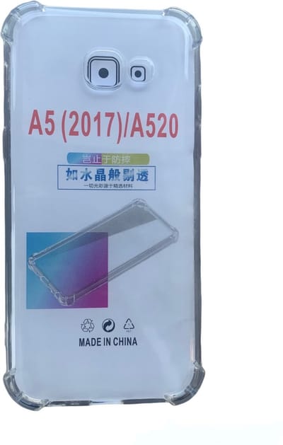 Hoesje Geschikt voor Samsung Galaxy A5 (2017) Anti Shock silicone back cover/Transparant hoesje