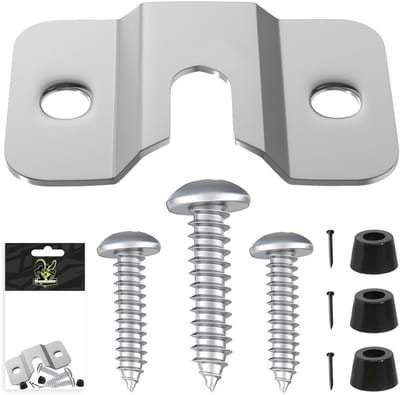 Dailygoods- Dartbord Hanger - Stevige Muurbeugel - Dartbord Houder - Montagekit - Inclusief Schroeven/Spijkers - Roestvrij Staal - Dartbordhouder