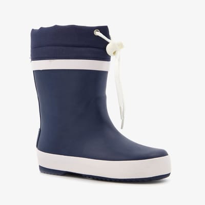 Mountain Peak kinder regenlaarzen - Blauw - 100% stof- en waterdicht - Maat 23