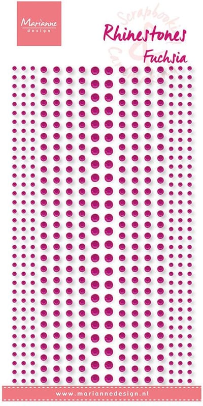 Marianne Design - Rhine stones (plaksteentjes) - Fuchsia - CA3165
