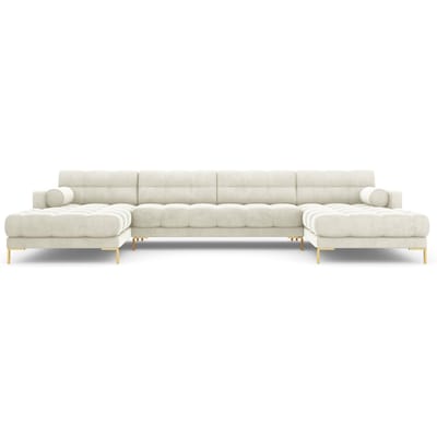 U-hoekbank Bali velvet | Cosmopolitan Design