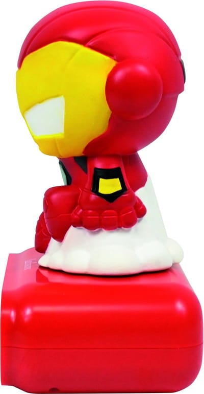 Iron Man Nachtlampje Wekker met geluiden