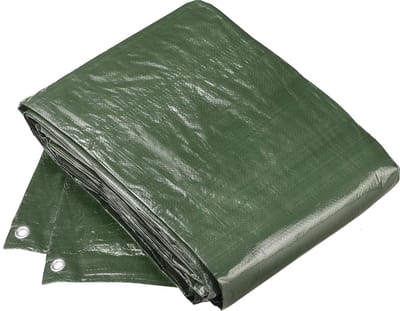 Dubbelzijdig gecoat Beschermzeil 6x8 m | Waterafstotend, UV-bestendig en Schimmelwerend | Tuin en Bouw