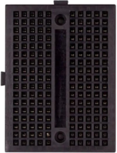 OTRONIC® Mini Breadboard 170 gaats voor prototyping Zwart (connect)