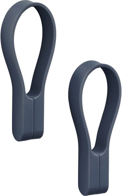 Zone Denmark Magnetische Handdoekclips - 2 Stuks - Royal Blue (blauw) - Handdoekhaakjes - Handdoekklemmetjes - Handdoeklusjes voor Badkamer of Keuken