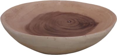 Floz Design houten bakje uit één geheel - boomschijf houten schaaltje - decoratief of in de keuken - 16 cm - fairtrade
