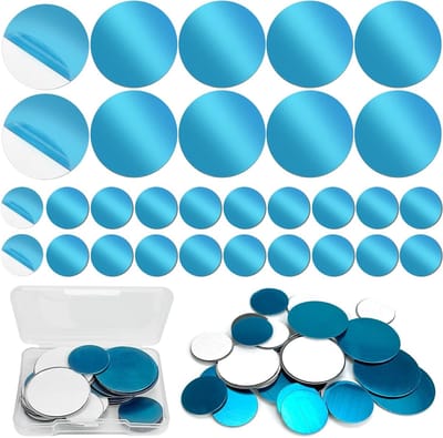 Zelfklevende metalen platen voor montage en bevestiging van smartphones en tablets, magnetische compatibiliteit, 30 stuks