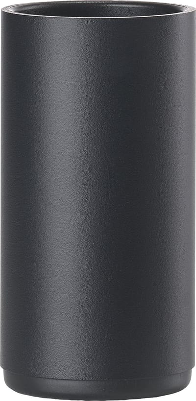 Zone Denmark Rim Tandenborstelbeker - Beker voor Tandenborstels - Tandenborstelhouder - Toilet & Badkamer Accessoires - 13,6 x 7 cm - Zwart